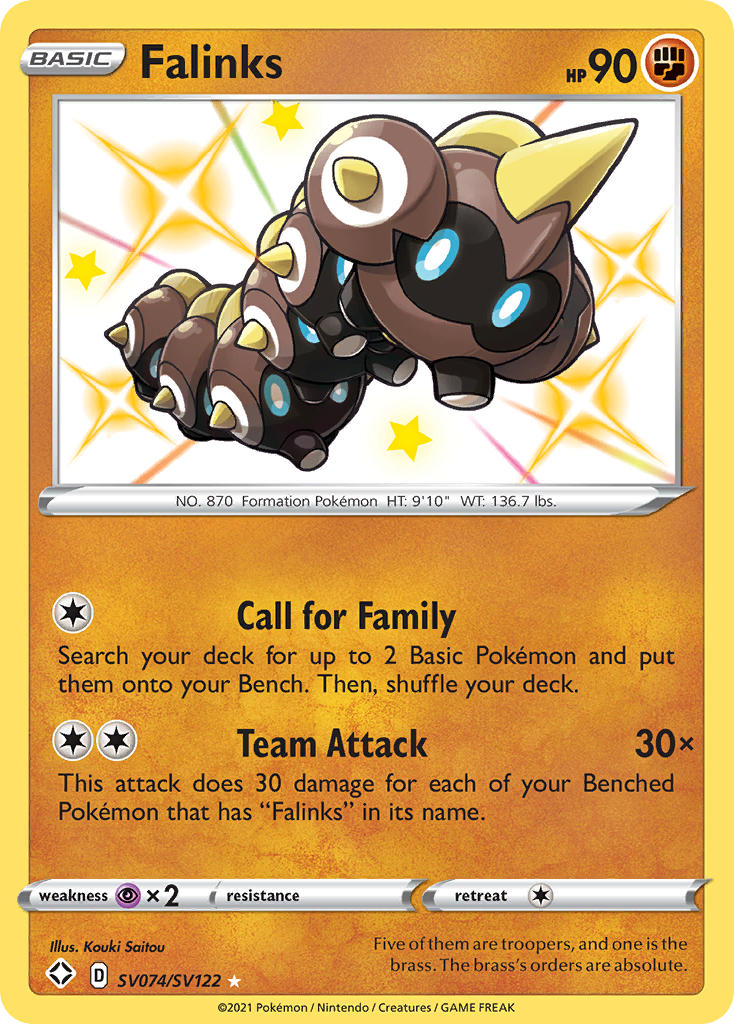 Falinks (SV074/SV122) [Sword & Shield: Shining Fates] | Good Games Adelaide SA