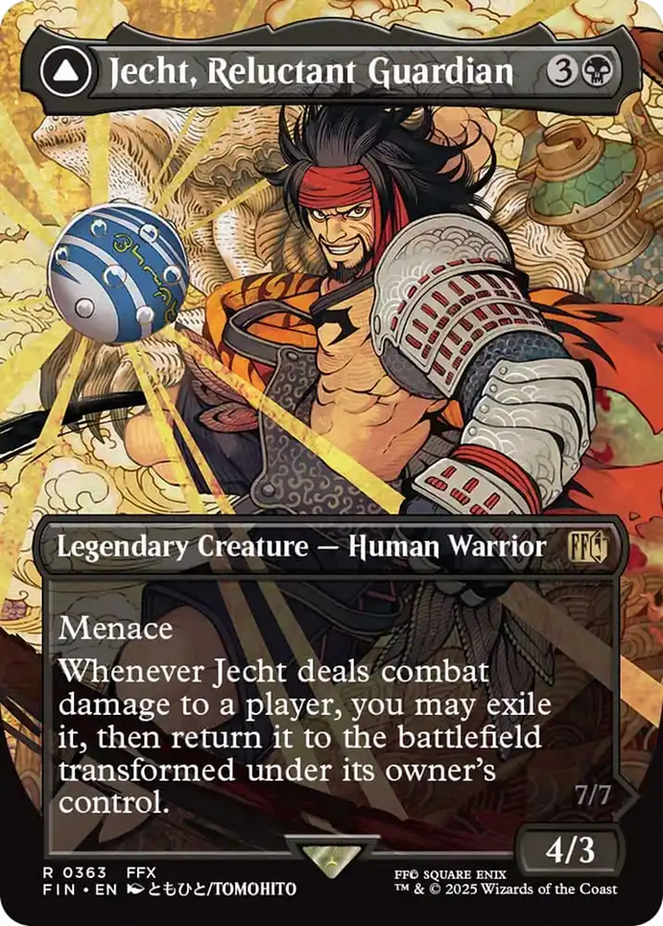Jecht, Reluctant Guardian // Braska's Final Aeon (Borderless) [FINAL FANTASY] | Good Games Adelaide SA