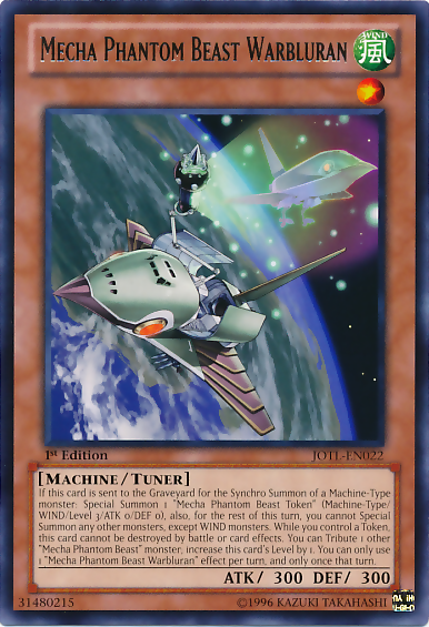 Mecha Phantom Beast Warbluran [JOTL-EN022] Rare | Good Games Adelaide SA