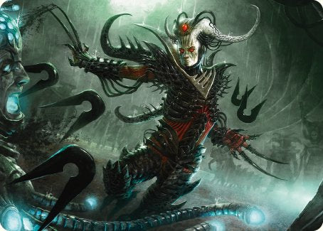 Vraan, Executioner Thane Art Card [Phyrexia: All Will Be One Art Series] | Good Games Adelaide SA