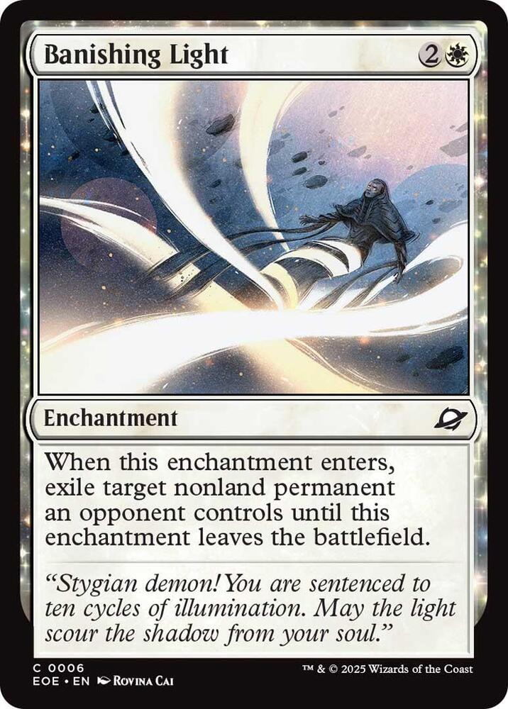 Banishing Light 6 (Edge of Eternities)  - Foil | Good Games Adelaide SA