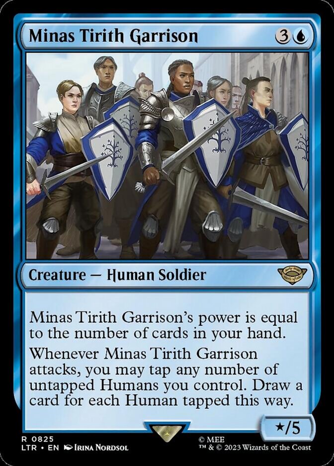 Minas Tirith Garrison 825 (Universes Beyond: The Lord of the Rings: Tales of Middle-earth)  | Good Games Adelaide SA
