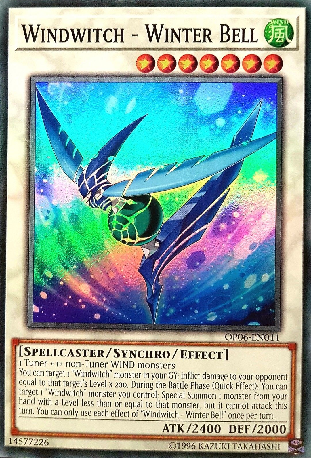 Windwitch - Winter Bell [OP06-EN011] Super Rare | Good Games Adelaide SA