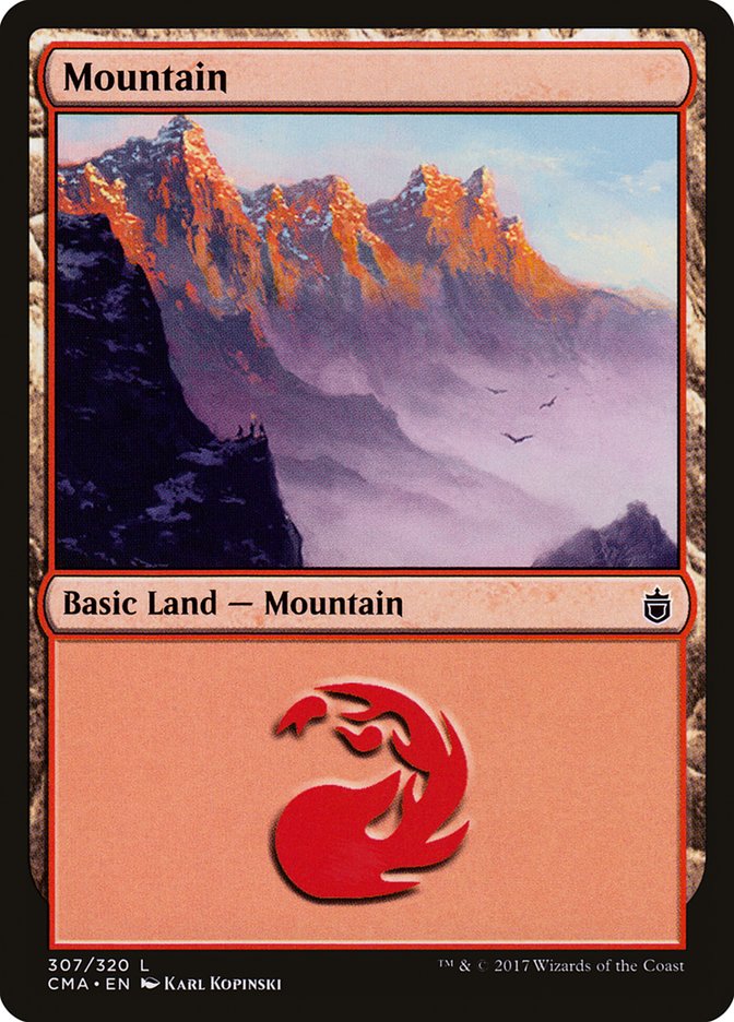 Mountain (307) [Commander Anthology] | Good Games Adelaide SA