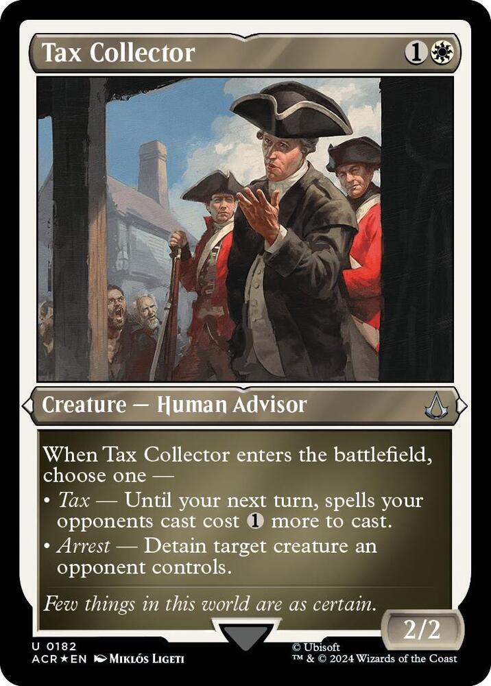 Tax Collector 182 (Universes Beyond: Assassin's Creed)  - Foil | Good Games Adelaide SA