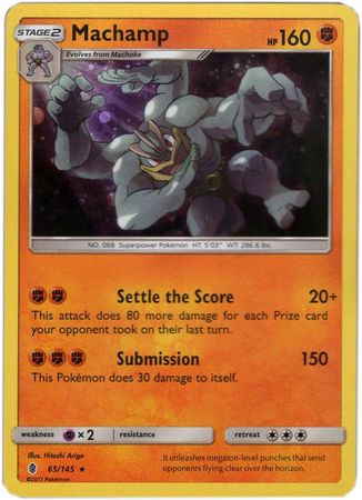 Machamp (65/145) (Cosmos Holo) [Sun & Moon: Guardians Rising] | Good Games Adelaide SA