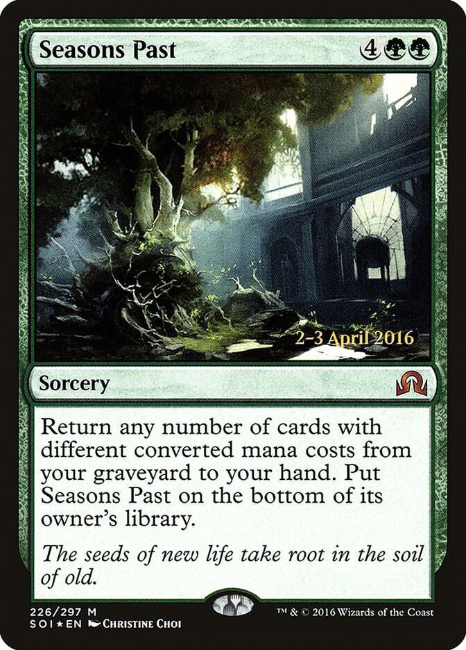 Seasons Past 226 (Prerelease Cards)  - Foil | Good Games Adelaide SA