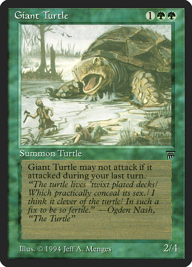 Giant Turtle  (Legends)  | Good Games Adelaide SA