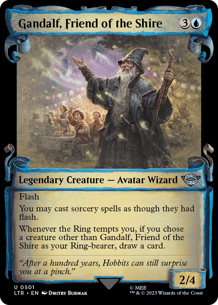 Gandalf, Friend of the Shire [The Lord of the Rings: Tales of Middle-Earth Showcase Scrolls] | Good Games Adelaide SA