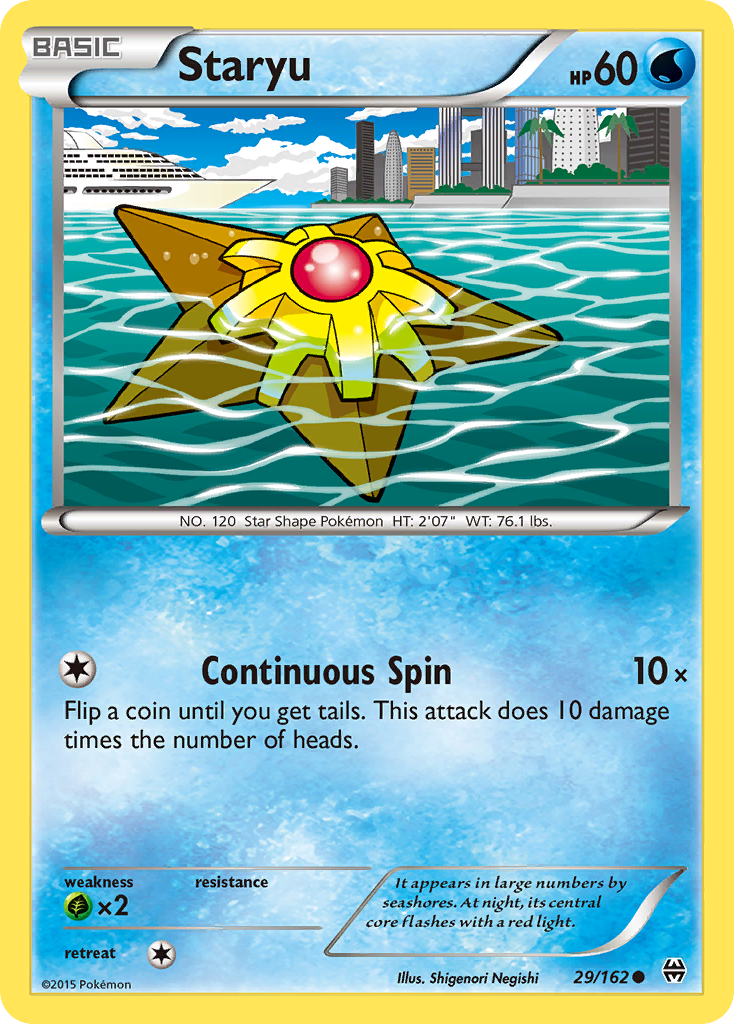 Staryu (29/162) [XY: BREAKthrough] | Good Games Adelaide SA