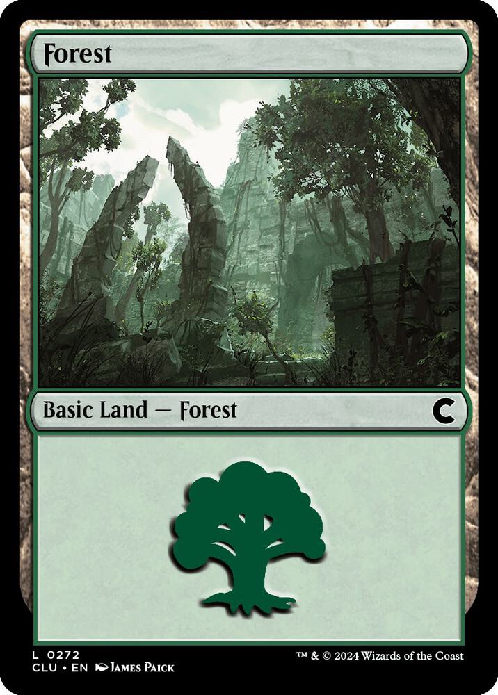 Forest 0272 272 (Ravnica: Clue Edition)  | Good Games Adelaide SA
