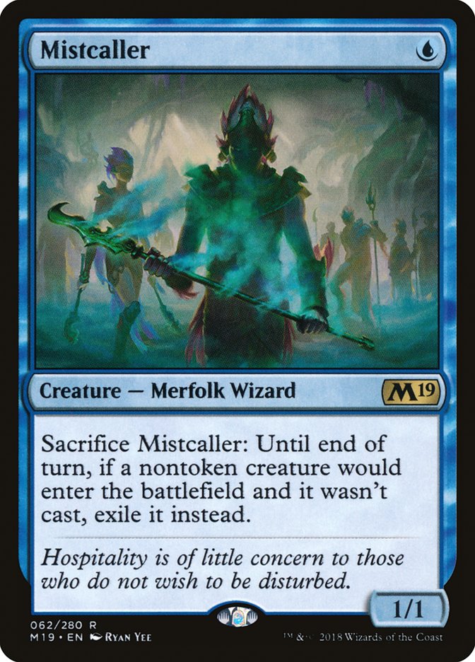 Mistcaller [Core Set 2019] | Good Games Adelaide SA