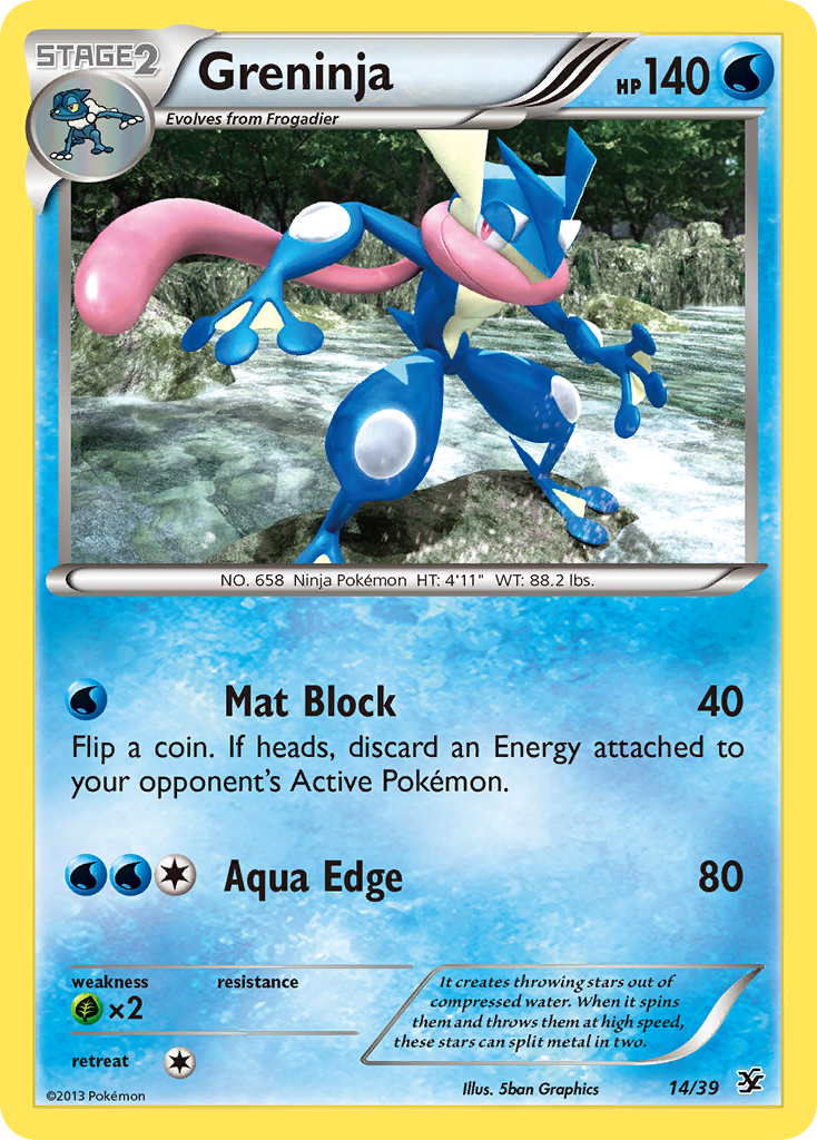 Greninja (14/39) [XY: Kalos Starter Set] | Good Games Adelaide SA