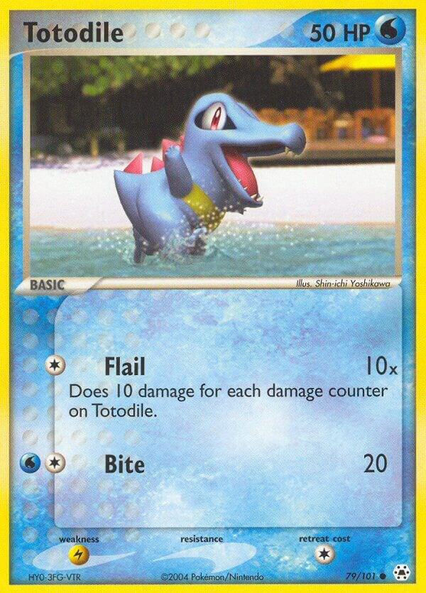 Totodile 79/101 (Hidden Legends)  | Good Games Adelaide SA