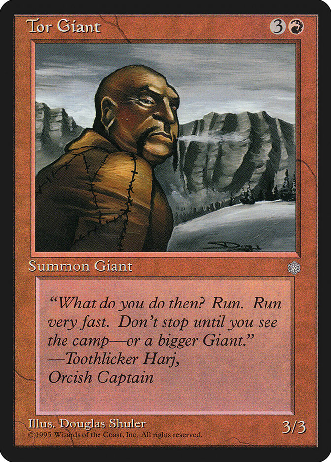 Tor Giant  (Ice Age)  | Good Games Adelaide SA