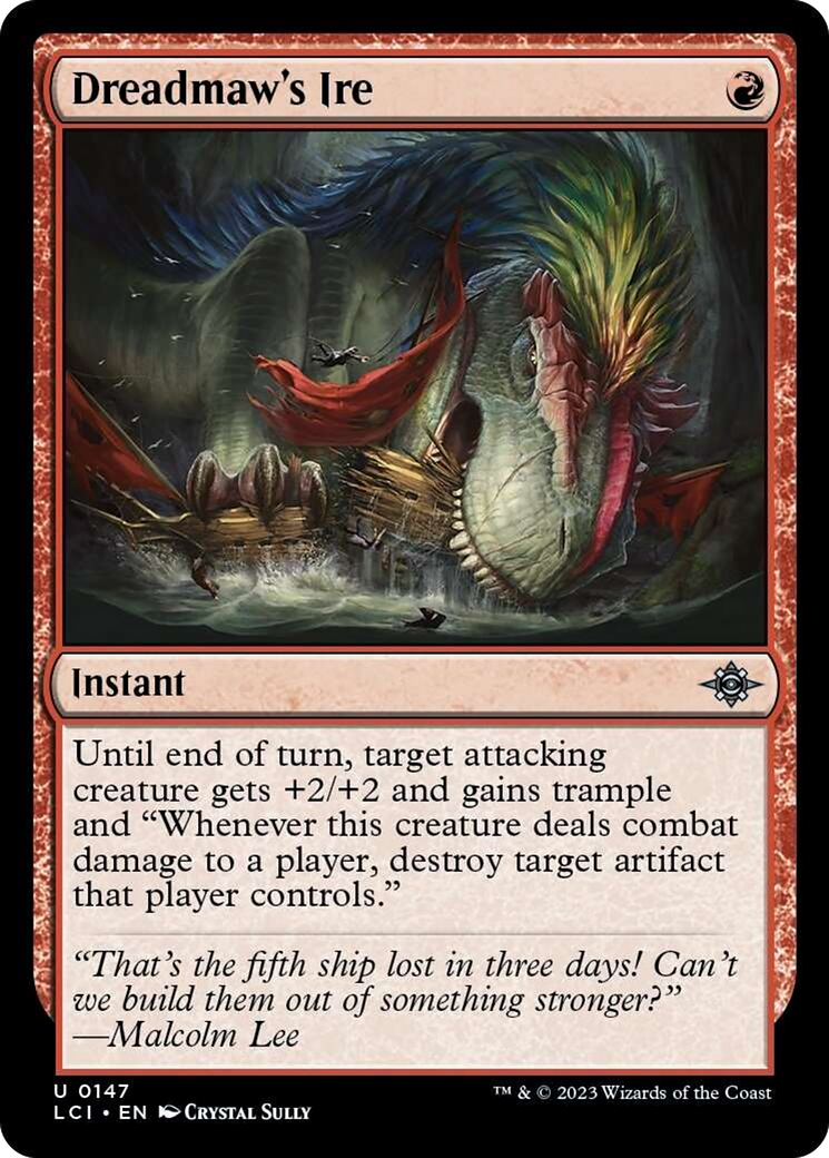Dreadmaw's Ire [The Lost Caverns of Ixalan] | Good Games Adelaide SA