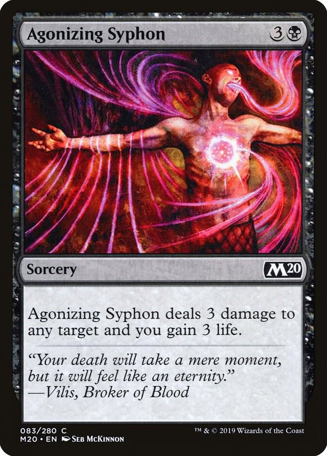 Agonizing Syphon 83 (Core Set 2020)  | Good Games Adelaide SA
