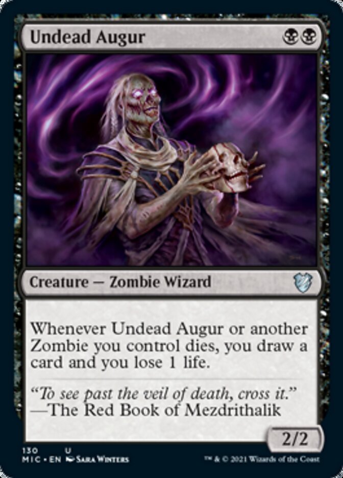 Undead Augur [Innistrad: Midnight Hunt Commander] | Good Games Adelaide SA