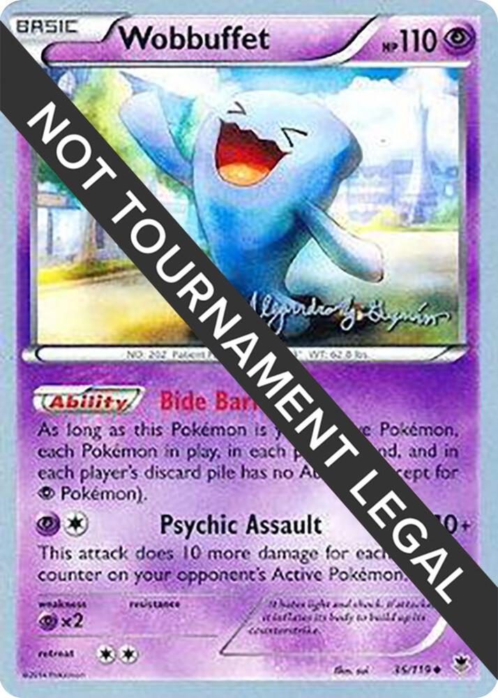 Wobbuffet 2015 Alejandro Ng Guzman 36/119 (World Championship Decks)  | Good Games Adelaide SA