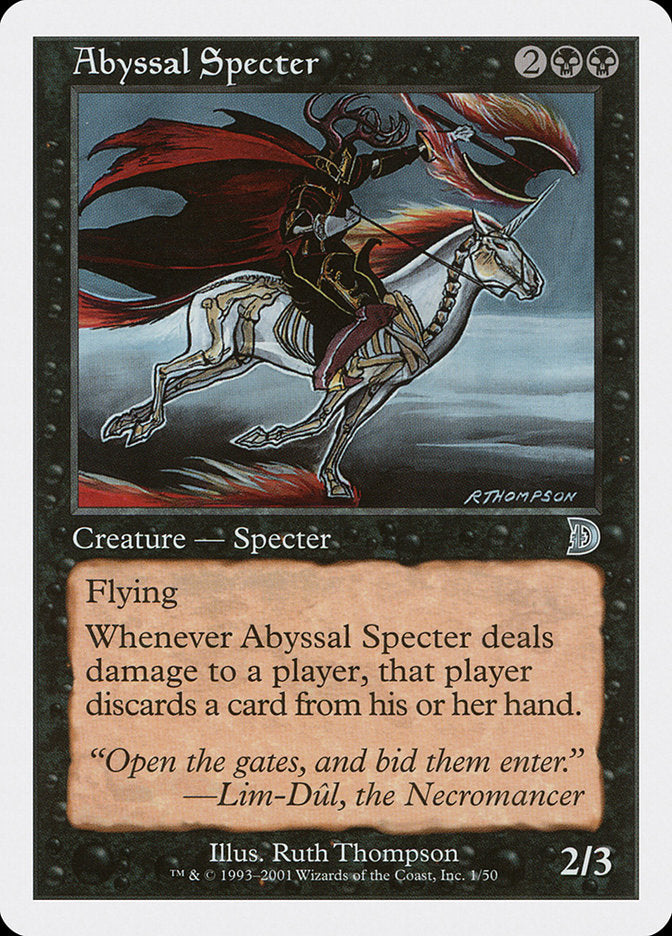 Abyssal Specter [Deckmasters] | Good Games Adelaide SA