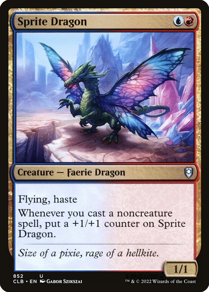 Sprite Dragon 852 (Commander Legends: Battle for Baldur's Gate)  | Good Games Adelaide SA