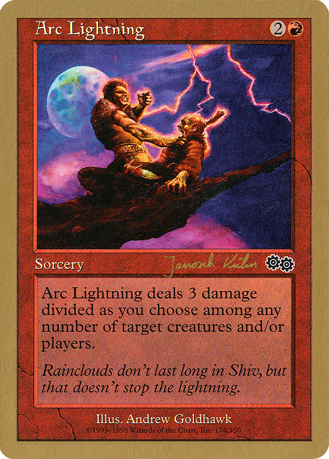 Arc Lightning (Janosch Kuhn) [World Championship Decks 2000] | Good Games Adelaide SA