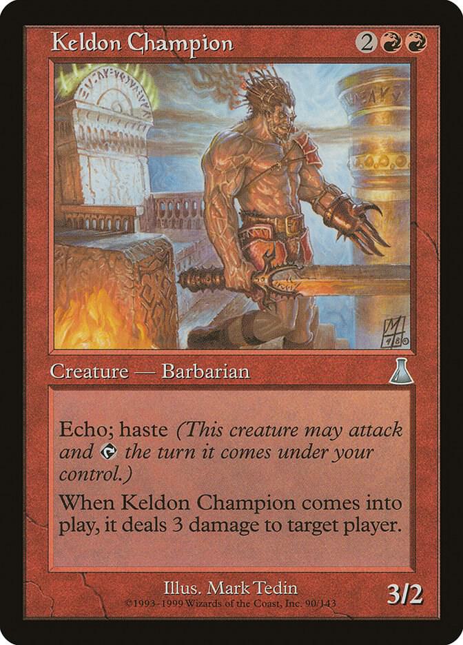 Keldon Champion 90 (Urza's Destiny)  | Good Games Adelaide SA