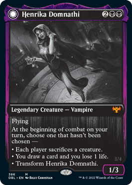 Henrika Domnathi // Henrika, Infernal Seer [Innistrad: Double Feature] | Good Games Adelaide SA