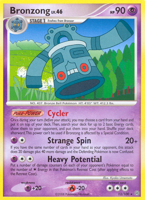 Bronzong (13/100) [Diamond & Pearl: Stormfront] | Good Games Adelaide SA