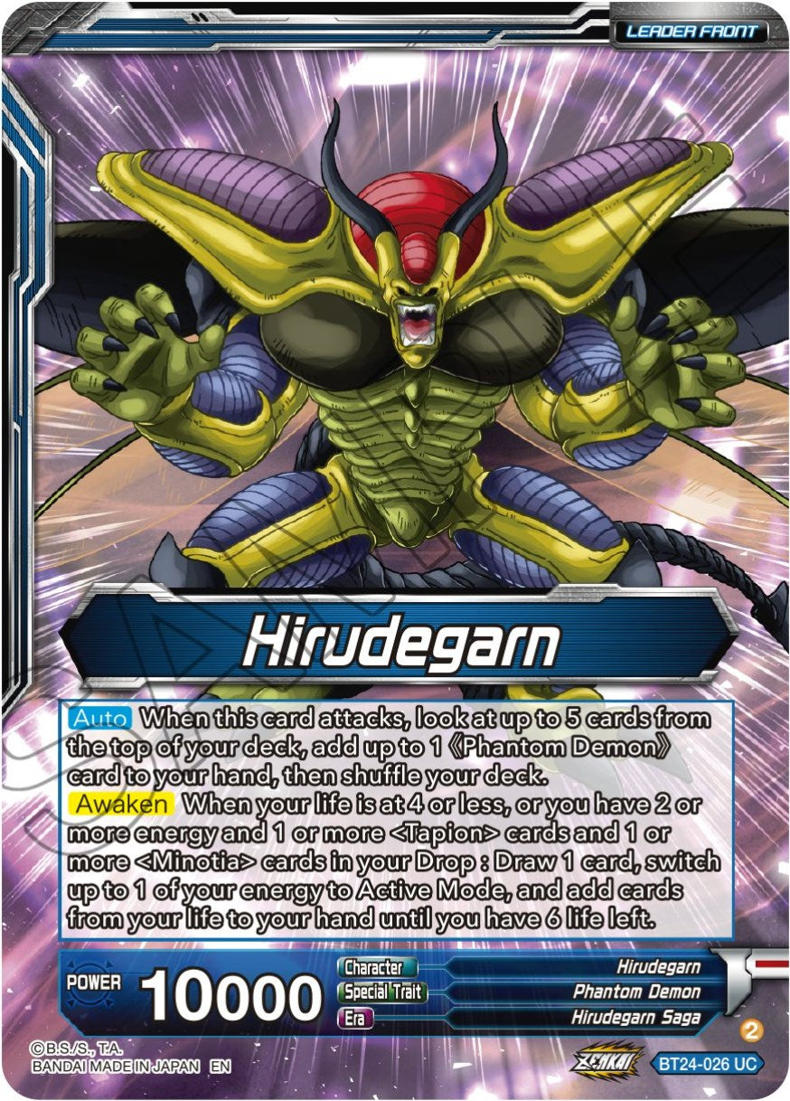 Hirudegarn // Hirudegarn, Resurrected Demon Statue (SLR) (BT24-026) [Beyond Generations] | Good Games Adelaide SA