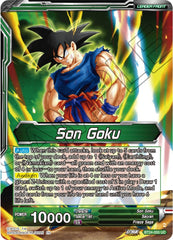 Son Goku // SS Son Goku, Beginning of a Legend (SLR) (BT24-055) [Beyond Generations] | Good Games Adelaide SA