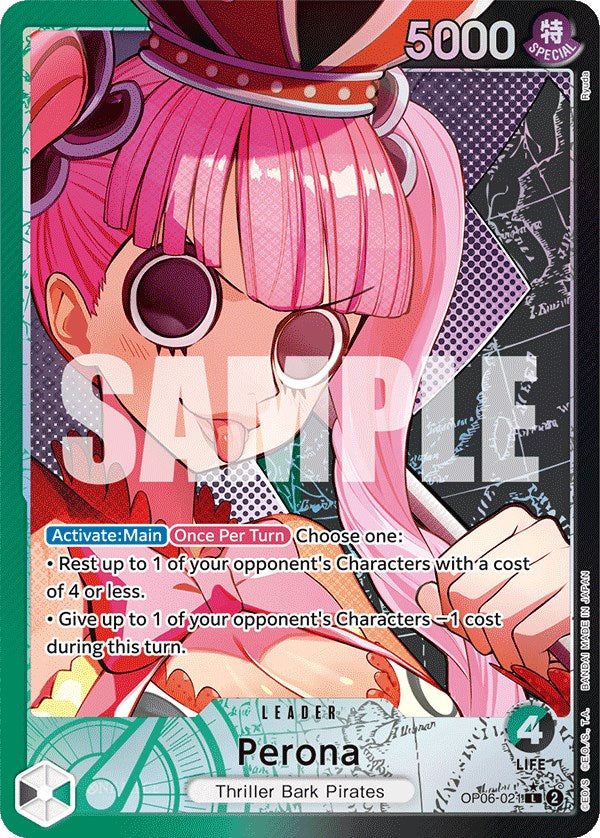 Perona (Alternate Art) [Wings of the Captain] | Good Games Adelaide SA