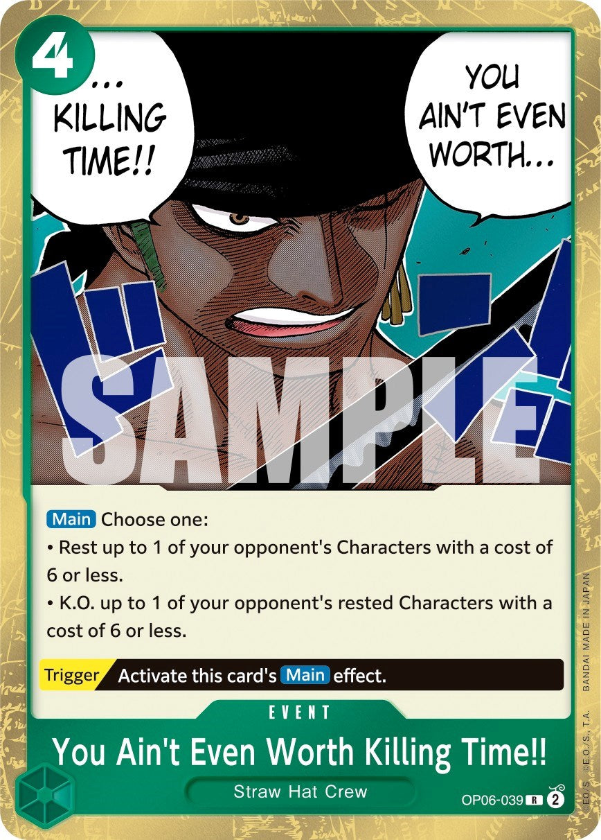 You Ain't Even Worth Killing Time!! [Wings of the Captain] | Good Games Adelaide SA