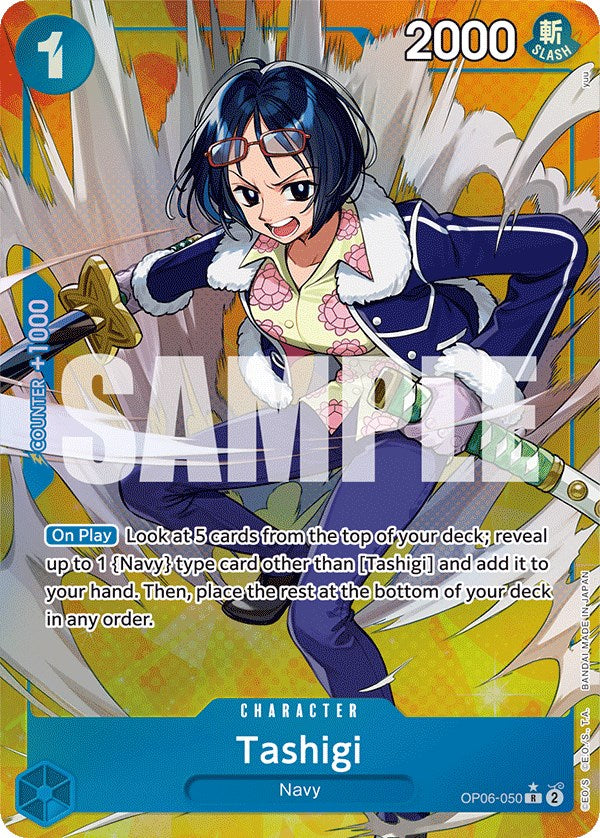 Tashigi (Alternate Art) [Wings of the Captain] | Good Games Adelaide SA