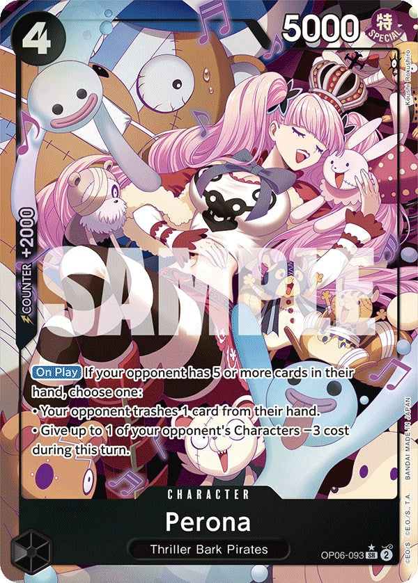 Perona (Alternate Art) [Wings of the Captain] | Good Games Adelaide SA