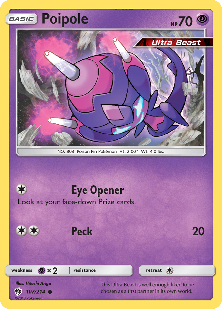 Poipole (107/214) [Sun & Moon: Lost Thunder] | Good Games Adelaide SA