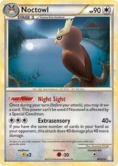 Noctowl 8 123 HeartGold and SoulSilver 008/123 (Deck Exclusives)  | Good Games Adelaide SA