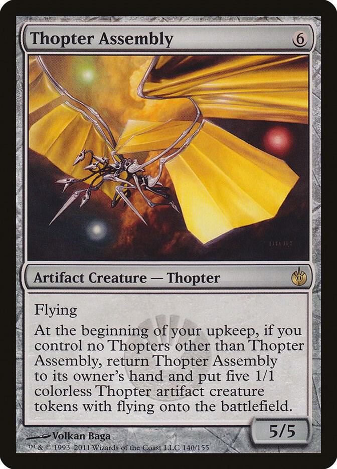Thopter Assembly 140 (Mirrodin Besieged)  - Foil | Good Games Adelaide SA