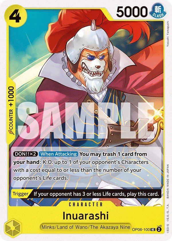 Inuarashi [Wings of the Captain] | Good Games Adelaide SA