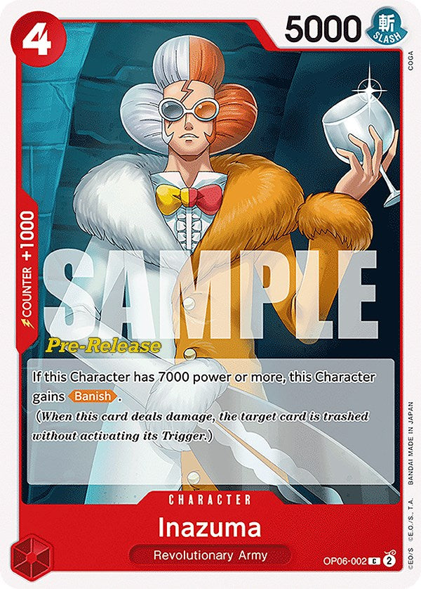 Inazuma [Wings of the Captain Pre-Release Cards] | Good Games Adelaide SA