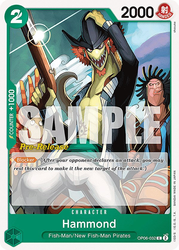 Hammond [Wings of the Captain Pre-Release Cards] | Good Games Adelaide SA