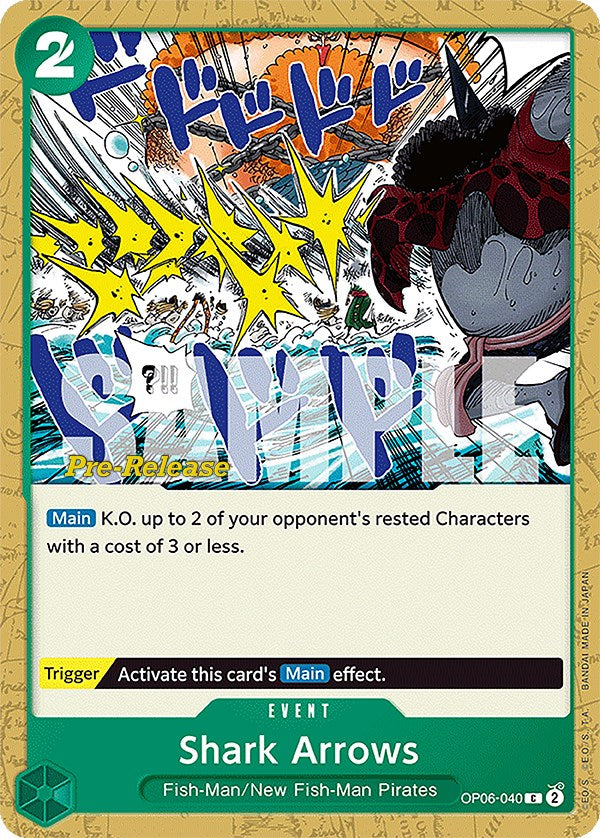 Shark Arrows [Wings of the Captain Pre-Release Cards] | Good Games Adelaide SA