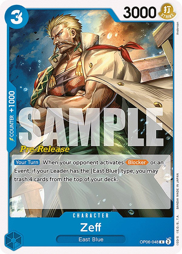 Zeff [Wings of the Captain Pre-Release Cards] | Good Games Adelaide SA