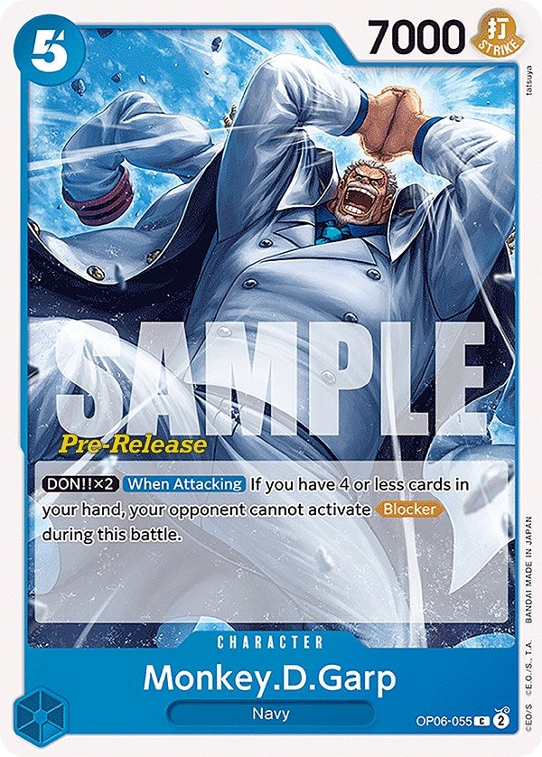 Monkey.D.Garp [Wings of the Captain Pre-Release Cards] | Good Games Adelaide SA