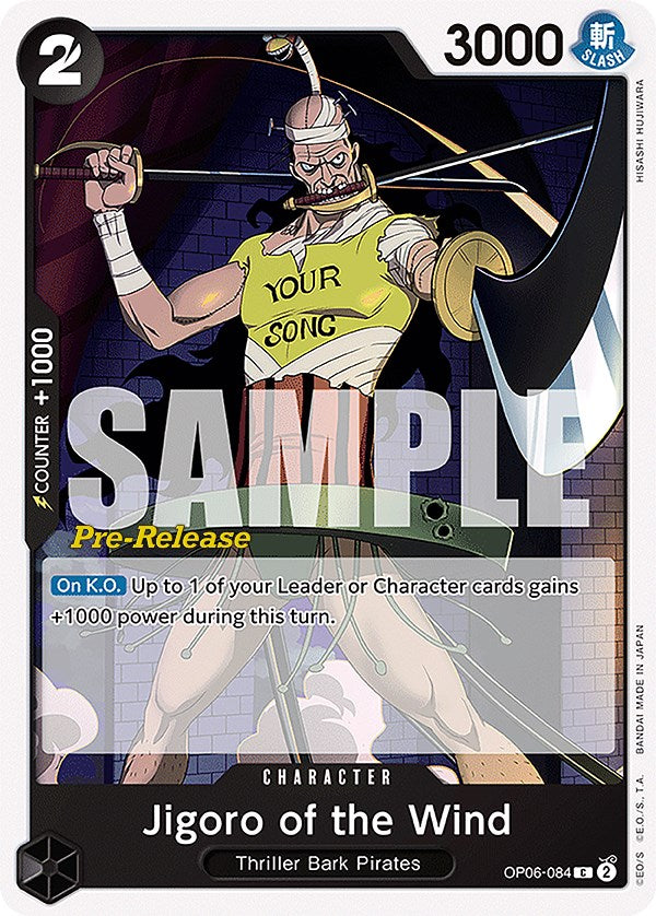 Jigoro of the Wind [Wings of the Captain Pre-Release Cards] | Good Games Adelaide SA