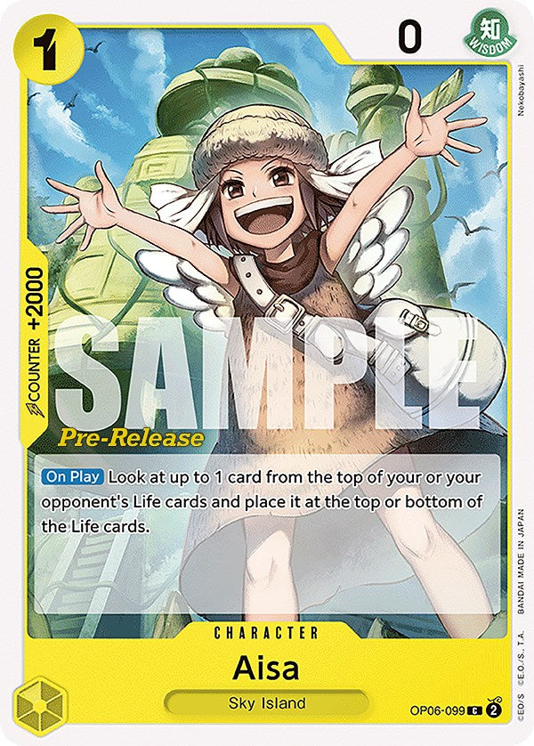 Aisa [Wings of the Captain Pre-Release Cards] | Good Games Adelaide SA