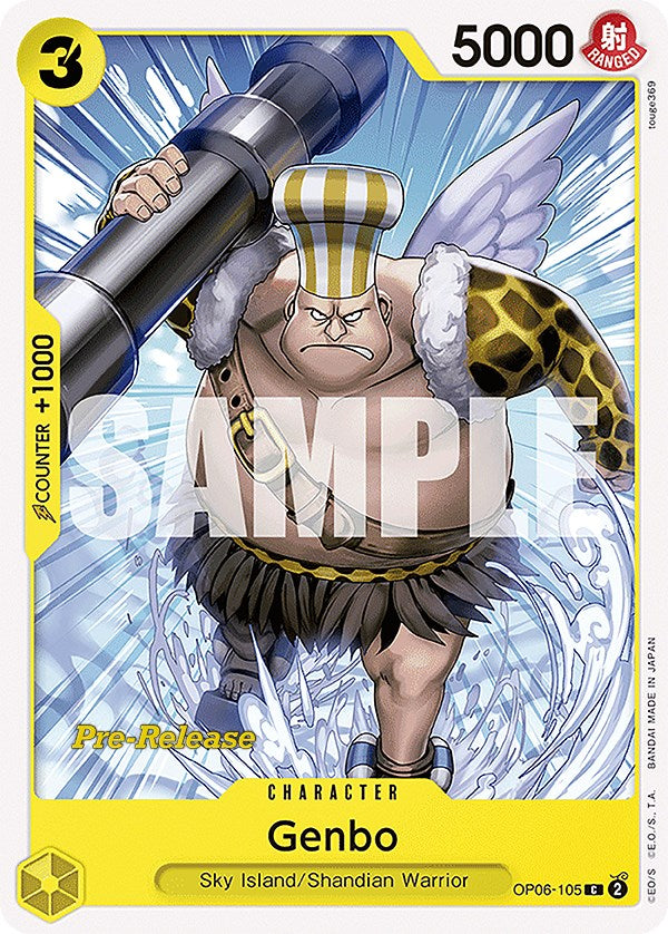 Genbo [Wings of the Captain Pre-Release Cards] | Good Games Adelaide SA