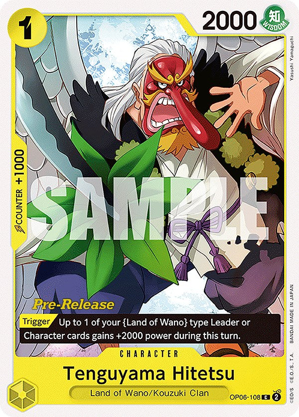 Tenguyama Hitetsu [Wings of the Captain Pre-Release Cards] | Good Games Adelaide SA