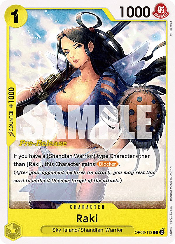 Raki [Wings of the Captain Pre-Release Cards] | Good Games Adelaide SA