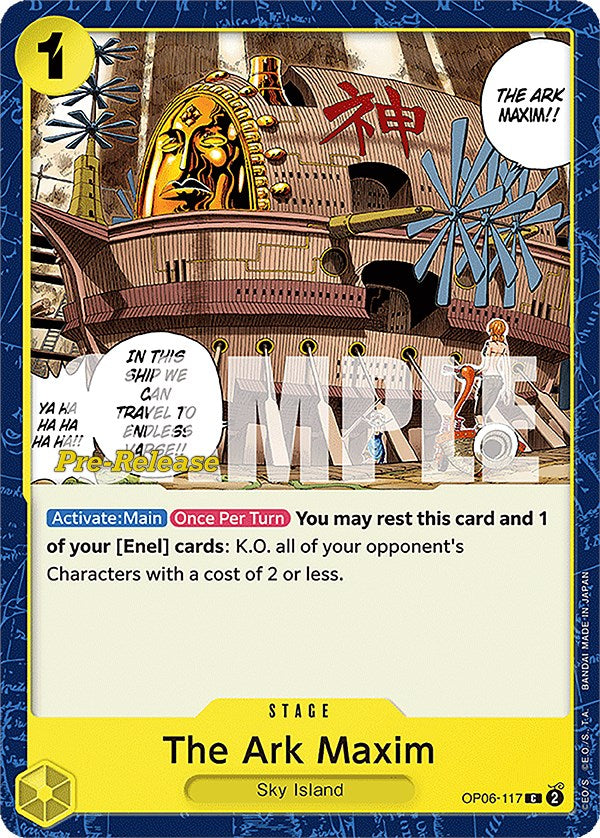 The Ark Maxim [Wings of the Captain Pre-Release Cards] | Good Games Adelaide SA